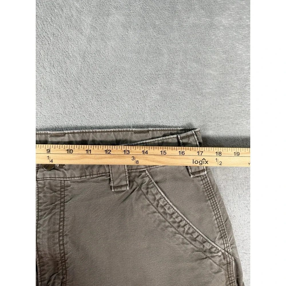 Carhartt B151 Pants Men's 34x32 Tan Dungaree Fit Canvas Carpenter Workwear